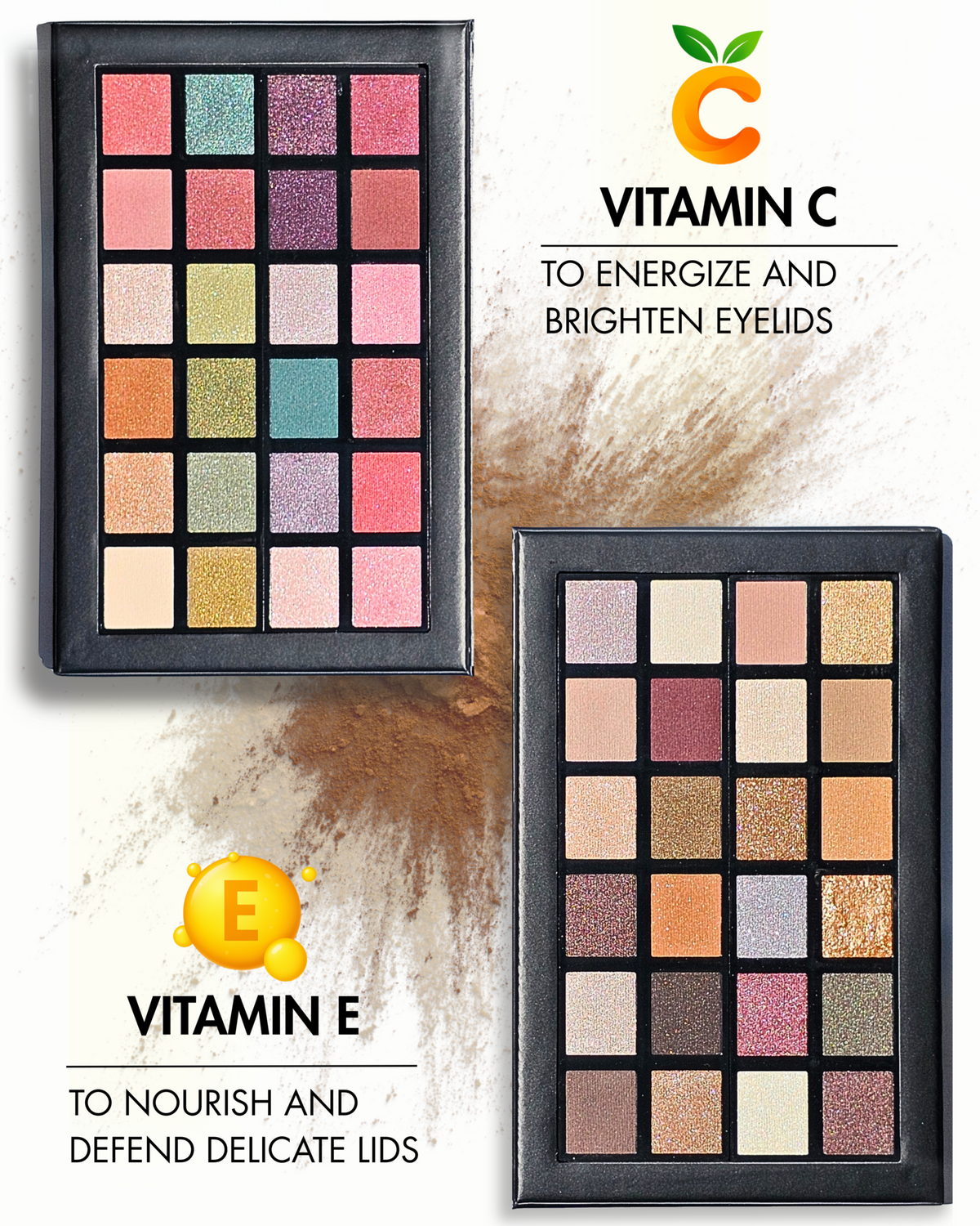 EYESHADOW PALETTE (24 COLORS)